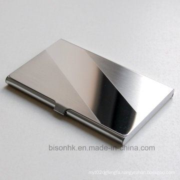 Mirror Finished Stainless Steel Name Cardcase